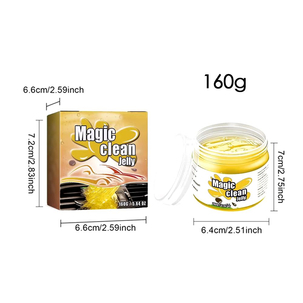 160G Rinse-Free Putty Car Crevice Cleaning Gel Car Interior 