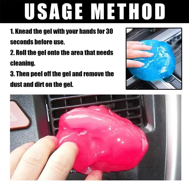 160G Rinse-Free Putty Car Crevice Cleaning Gel Car Interior 